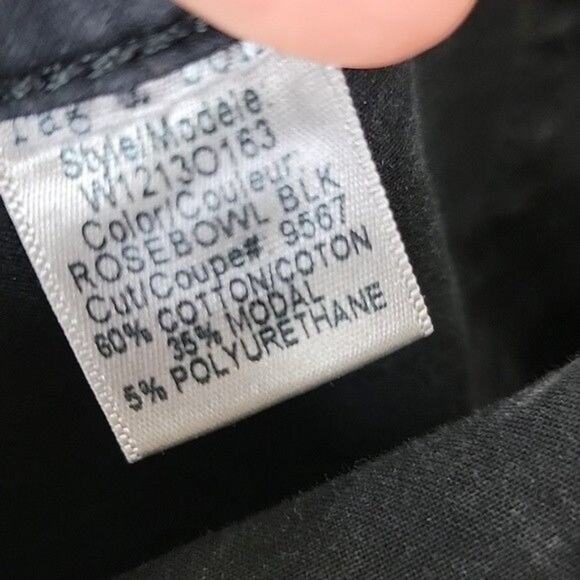 Rag & Bone Women's Justine Skinny Jeans Acid Wash Rosebowl Black size 29 - Picture 10 of 11